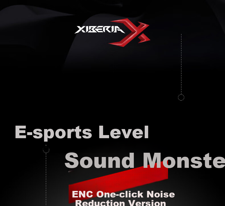 XIBERIA T20 Over-Ear Gaming Headset, Professional E-Sports Headphones for PUBG, Cyberpunk-Style Gaming Headset with Microphone for PC 6