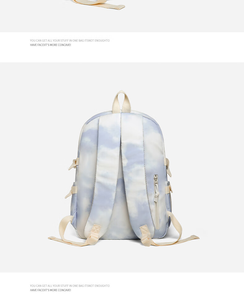 Viney Backpack for Elementary, Middle, High School and College Students, Large Capacity Laptop Backpack, Outdoor Travel, Stylish Double Shoulder Bag 11