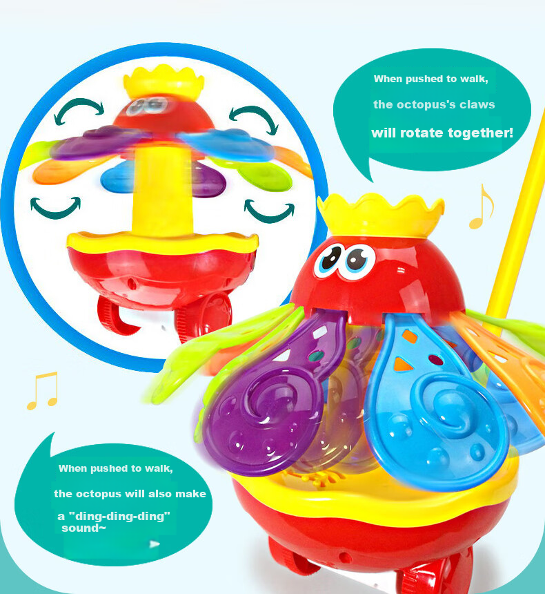 Babamama Push Plane Toy, 1-2 Baby Walker, Toddler Walking Toy, Children's Toy for Boys And Girls, New Year Gift 5