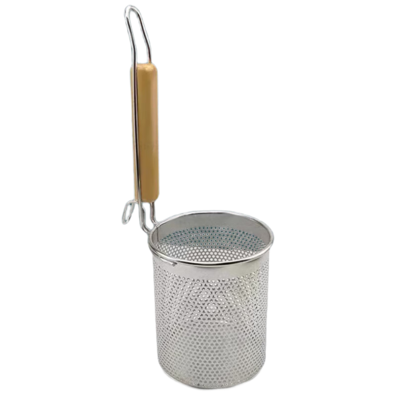 Congge 14cm Steel Perforated Noodle Strainer Ladle