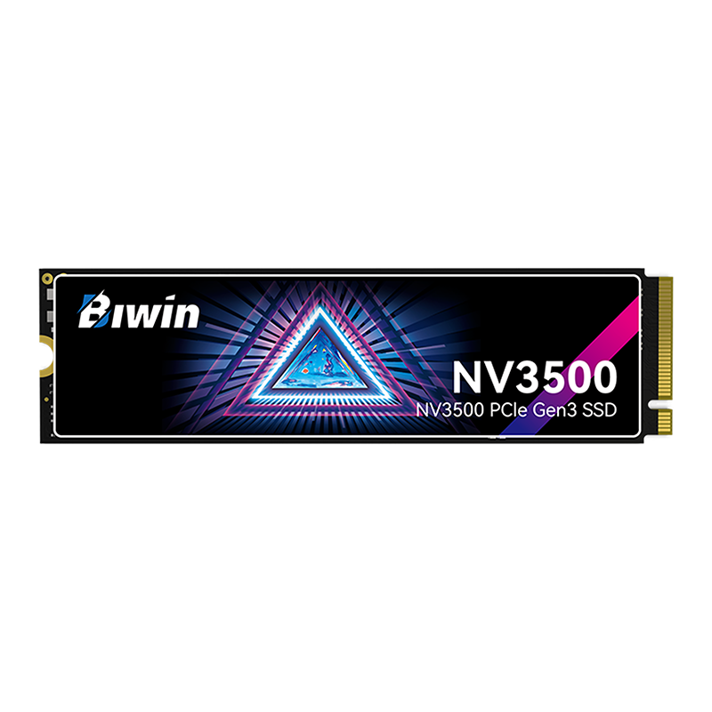 BIWIN 512GB SSD Solid State Drive M.2 Interface (NVMe Protocol) NV3500 Series PCIe3.0 Read Speed 3500MB/s AI PC Computer Storage Accessory