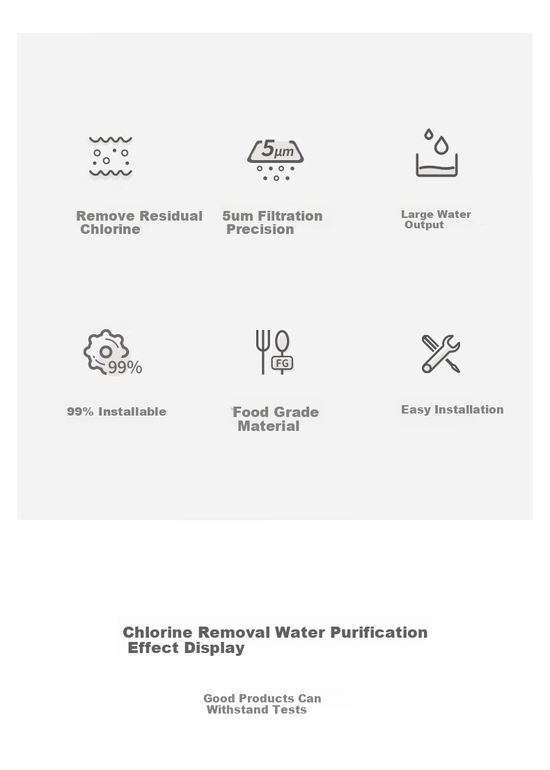 XiaoZhi [Price Protection 618] Pre-filter 3.6T/H Water Heater Water Purifier Tap Shower Skin Care Chlorine Removal Bath 1 Unit 1 Cartridge SQ05-W 3