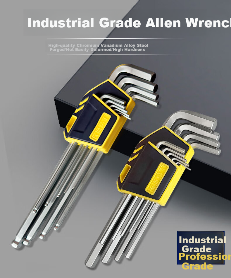 Great Wall Hex Key Wrench Set Flower-shaped Screwdriver Wrench Extra Long Hex Flower Wrench T10-50 338109 2