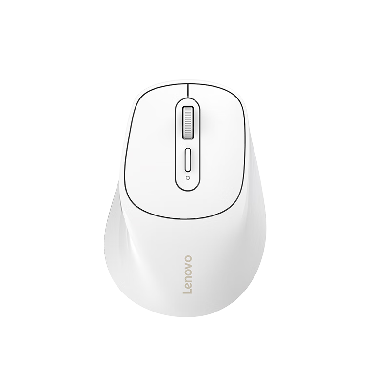 Lenovo Wireless Bluetooth Dual-Mode Mouse M300 Rechargeable Ergonomic Right-Handed Business Office Laptop Tablet Mouse White