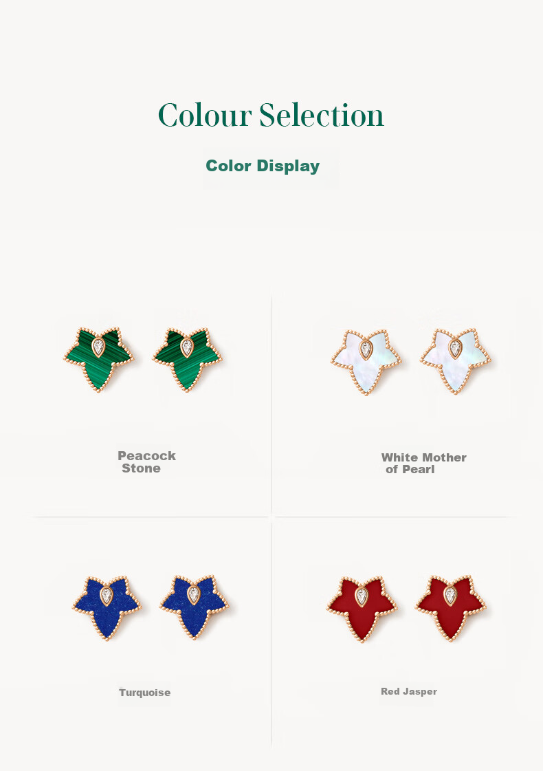 LOLA ROSE Evergreen Ivy Silver Stud Earrings, Elegant Birthday Gift for Wome 8