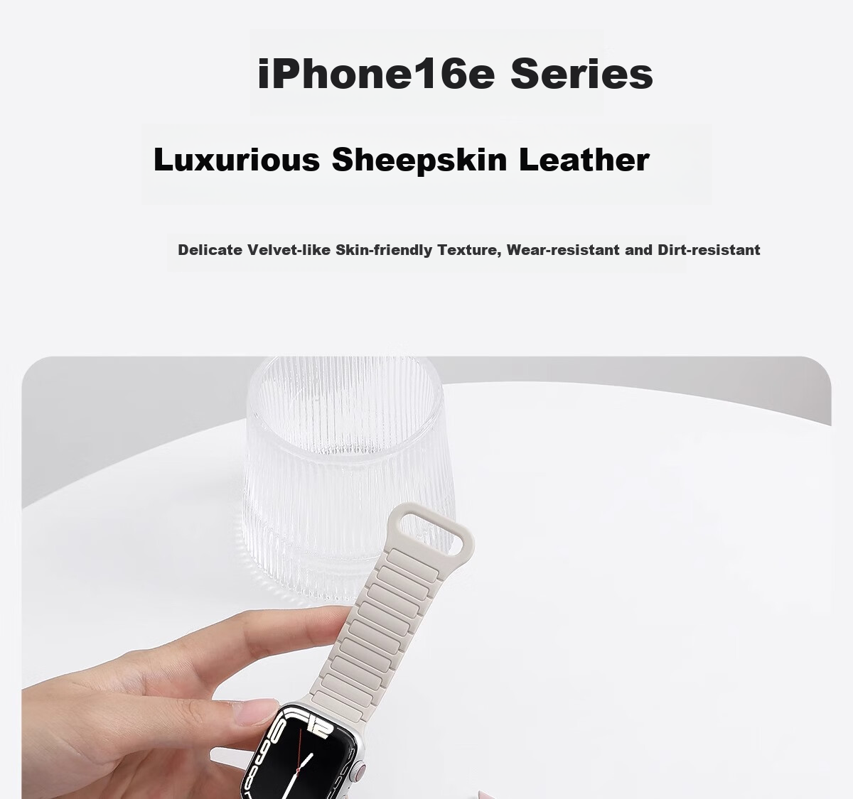 Watchbond Compatible with Apple S12 Watch Band, IWatch S11/s10/9/8 Strap, Upgraded Silicone Magnetic Loop, Ultra4/3/2 Watch Band, 49mm Men's Starlight Strap 4