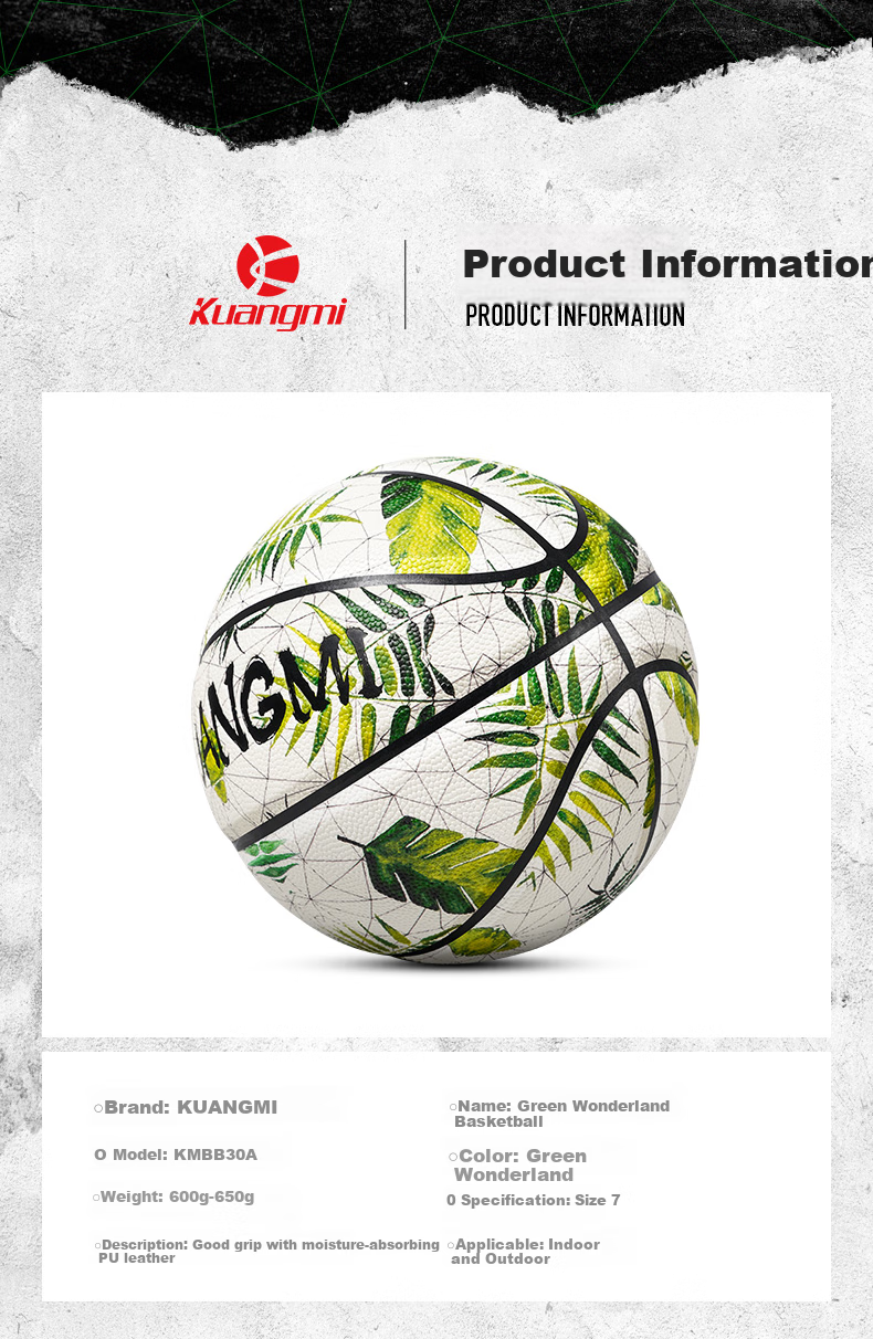 Kuangmi Basketball, Luminous Starry Sky Design, Indoor And Outdoor, Non-Slip, Wear-Resistant, Moisture-Absorbing, Cool, for Teenagers, Boys And Girls, Qixi Gift, Size 7 Ball 5