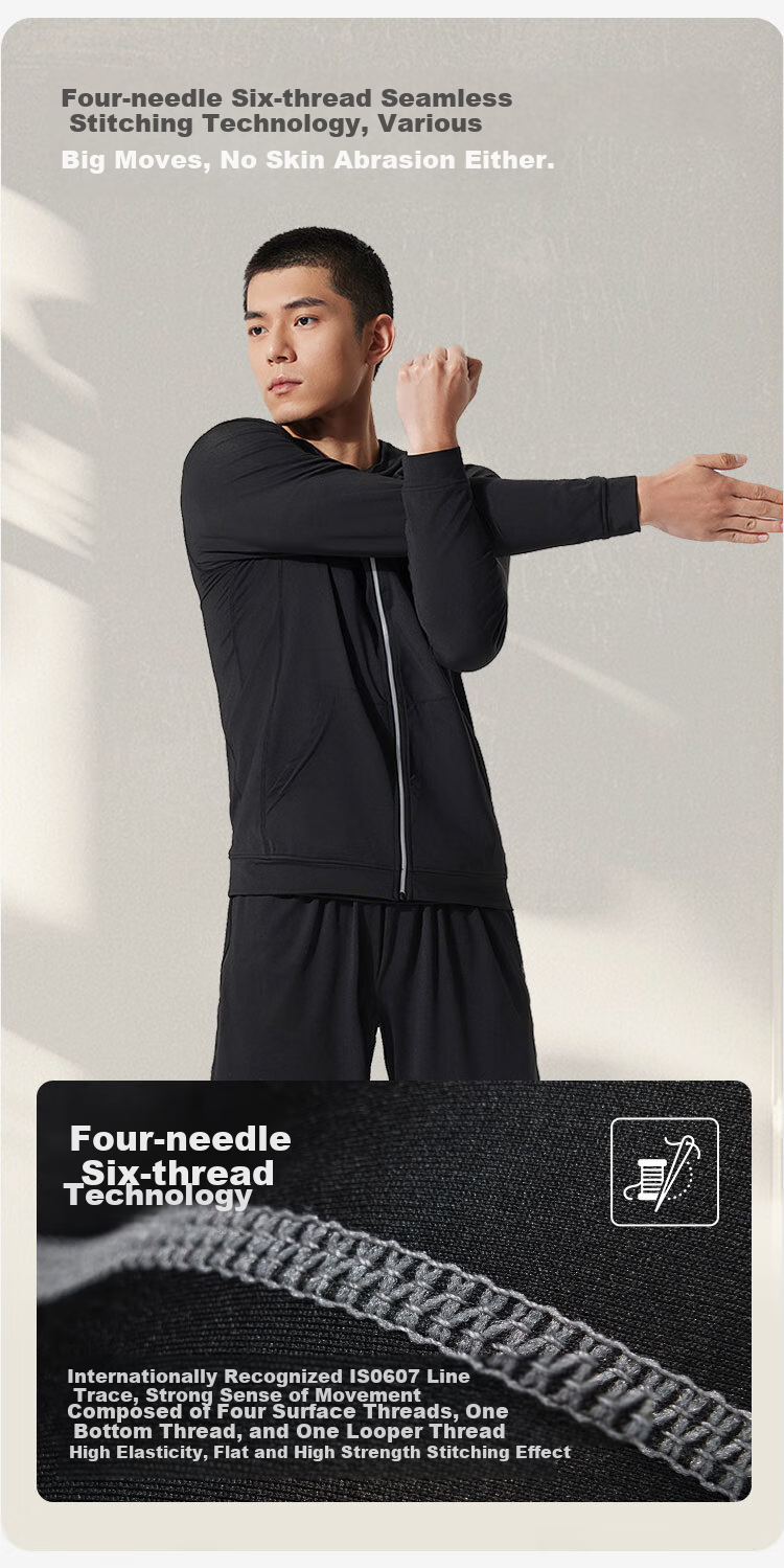 JD Jingzao Men's Running Fitness Sports T-Shirt Quick-Dry Base Layer Training Shirt Breathable Short Sleeve XXL 3