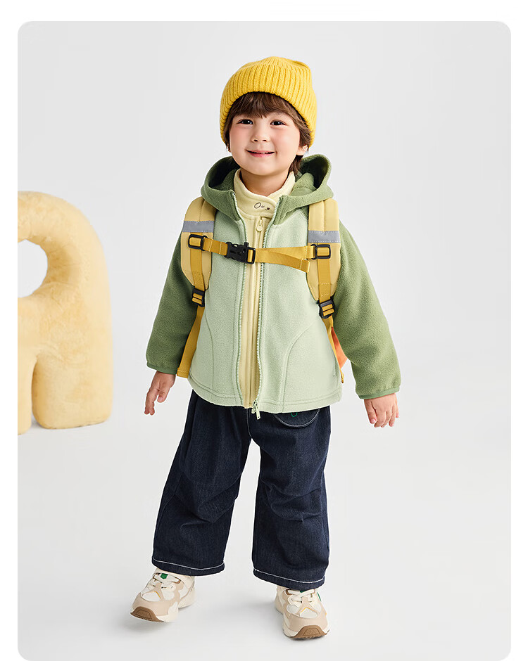 BALABALA Kids Fleece Jacket Boys Girls Winter 2025 Mall Edition 202425105201 7