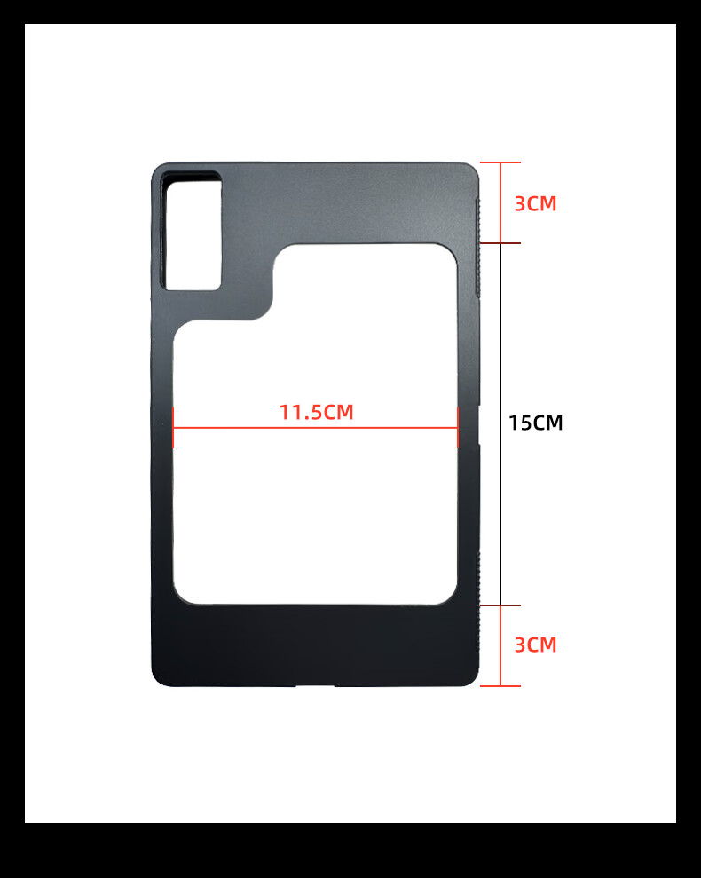 MAGUS Lenovo Legion Y700 5th Gen 8.8-inch Cooling Case Hollow Protective TPU Soft Cover Gray 2026 TB323FU Gaming Tablet 4