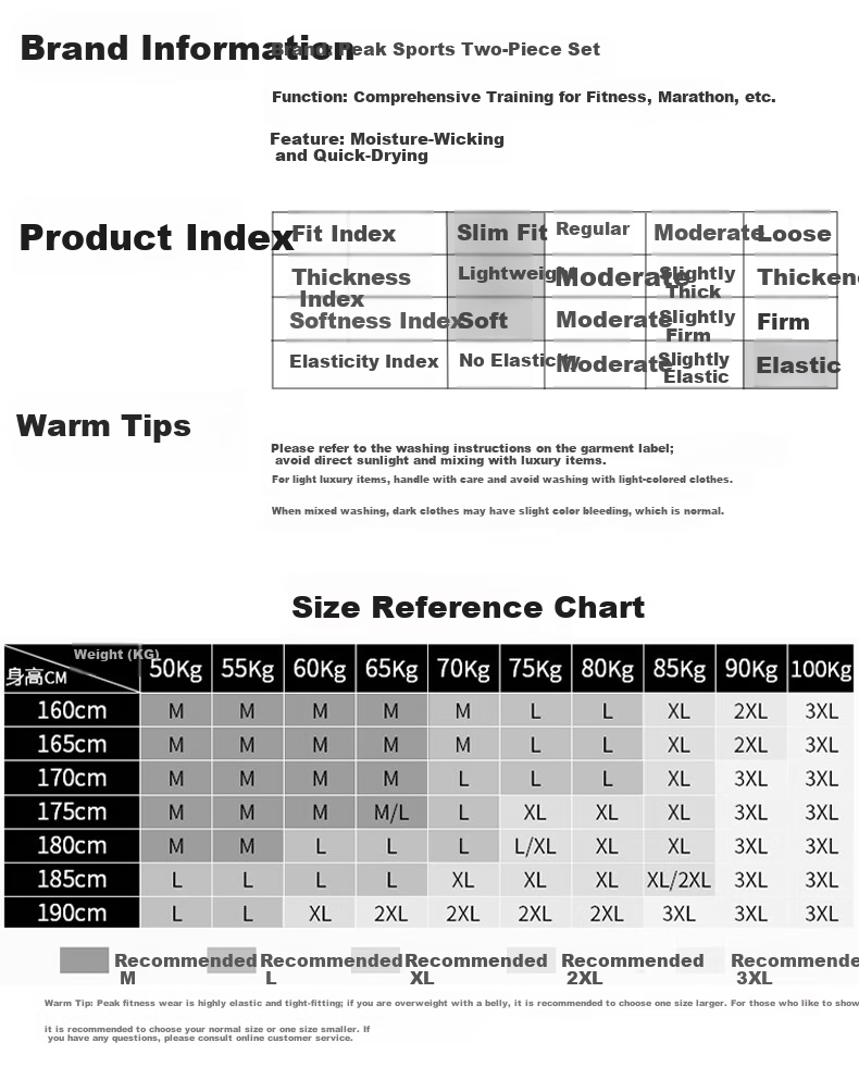 PEAK Badminton Outfit for Men, Sports Set, Quick-Drying, Sweat-Wicking, Breathable, Elastic Fitness Training Two-Piece Set, Black YS81306 (Short Sleeve + Shorts), Black, 2XL 10
