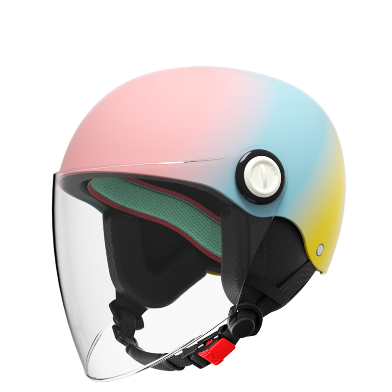 AD3C Certified Electric Bike Kids Helmet for Boys and Girls Ages 3-12, Four Seasons Safety Helmet with Ear Protection, Summer and Winter Half Helmet, Model 808 Pink