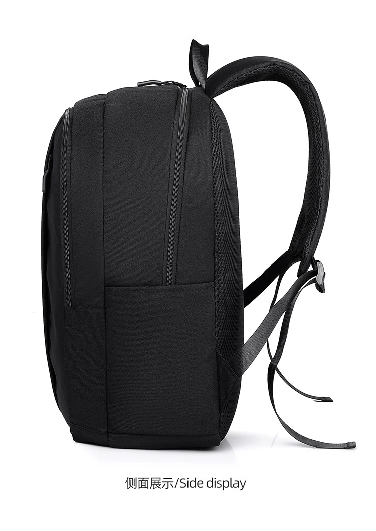 361° Backpack 2025 New Large Capacity School Bag Outdoor Sports Casual Laptop Bag Black 9