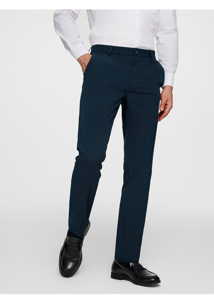 G2000 Comfortable Draped Soft Business Commuter Men's Dress Pants for All Seasons 21