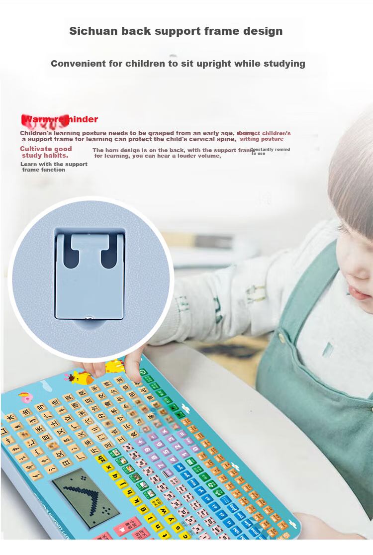 Mbery Elementary School English Learning Machine Children's Toy with Letters, Words, And Phonetic Symbols for Early Education Reading Practice, Birthday Gift for Boys And Girls 15
