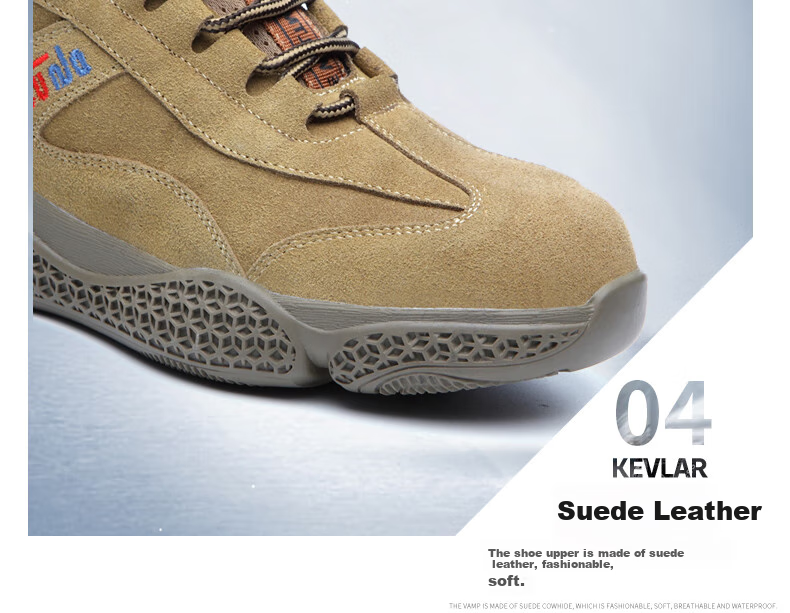 LAOGUANJIA Men's Safety Shoes with Steel Toe, Anti-Smashing And Puncture-Resistant Work Boots, Breathable, Wear-Resistant, Acid And Alkali Resistant Functional Shoes 927 Size 38 8