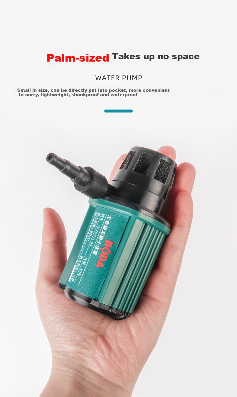 Boda Brushless Small Water Pump Grooving Machine, Water Drill, Water Pump, Small Water Pumping Machine, Cutting Machine, Miniature Water Suction Pump 9
