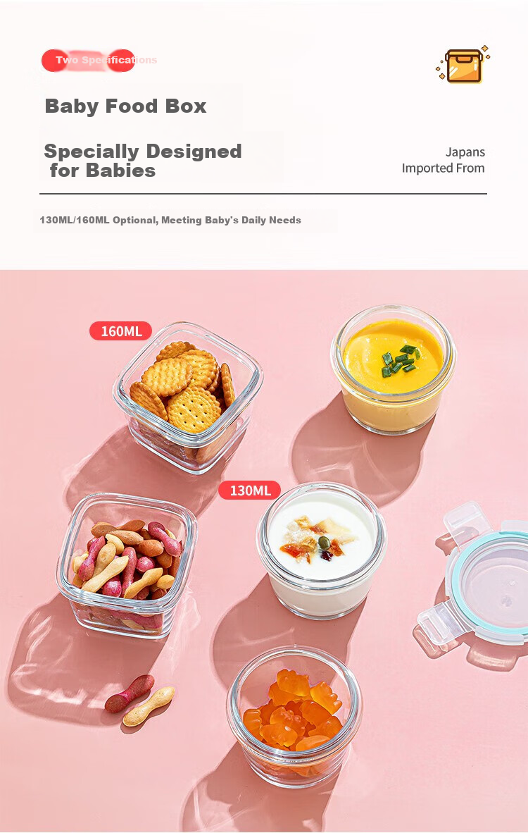 KATEI STORY Round Glass Lunch Box, Microwave-Safe Bento Bowl, Food-Grade Container for Office Workers, Soup And Meal Storage Box 2