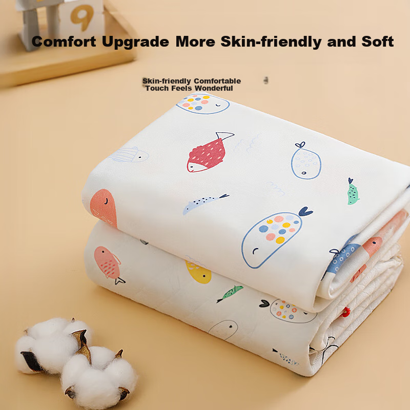 Guangduola Swaddle Blanket, Pure Cotton Newborn Baby Wrap, Maternity Ward Swaddling Cloth, Sleeping Bag, 2-Pack