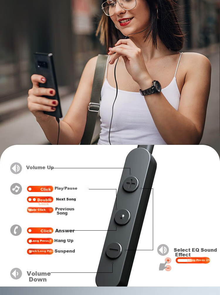 JBL TUNE 305C Wired Earphones, Type-C Interface, Semi In-Ear Headphones, Computer Headphones, Compatible with USB-C, Travel Companion, Gift Recommendation, Red 11