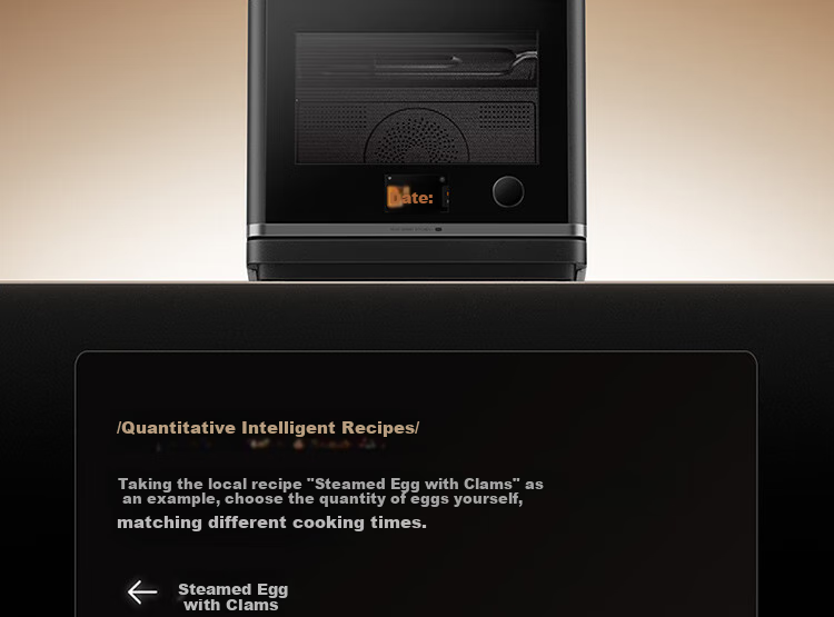 Mijia Xiaomi Smart Multi-Function Steaming, Baking, Frying And Stewing Machine 28L, Variable Frequency Microwave Oven Air Fryer Steamer Oven, Ceramic Inner Pot, Steam Exhaust Outside, First-Class Energy Efficiency P1 14