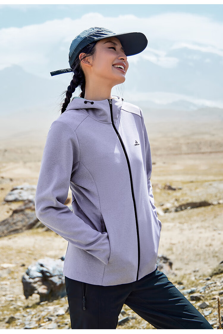 Toread Dolphin Women's Softshell Jacket Spring Autumn Outdoor Fleece Lined Warm Windproof Breathable Durable Hiking Hooded Coat 9