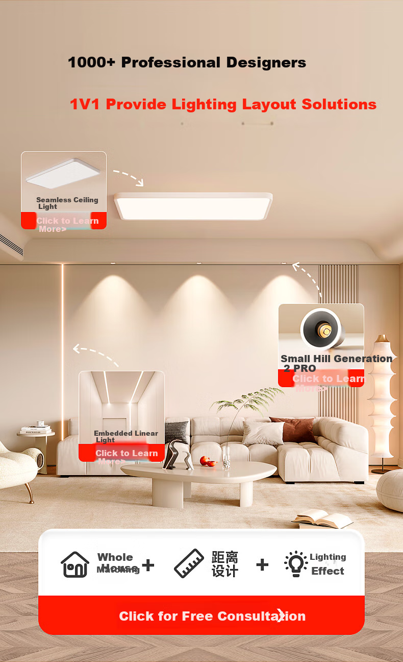 Jiandun Chuyun Full-Spectrum LED Mini Hill Spotlight, Recessed Wall Washer, Narrow Edge Deep Anti-Glare High CRI Subsidy Spotlight 2