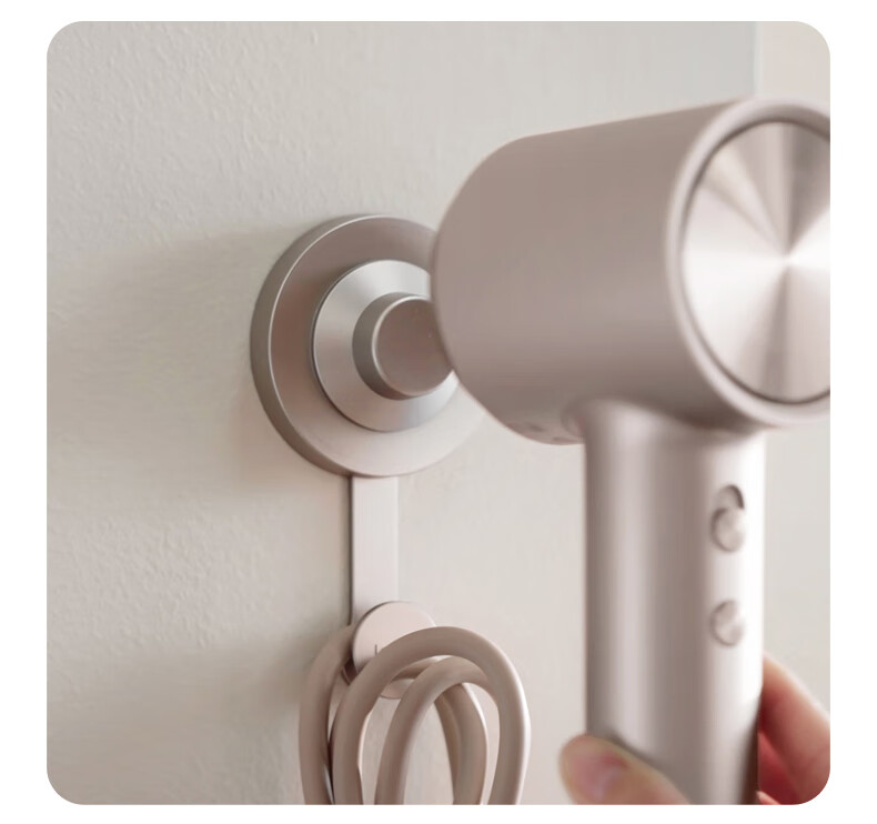 Laifen Swift 4 Hair Dryer Dedicated No-Drill Installation Mini Magnetic Hook Bracket Purple 2