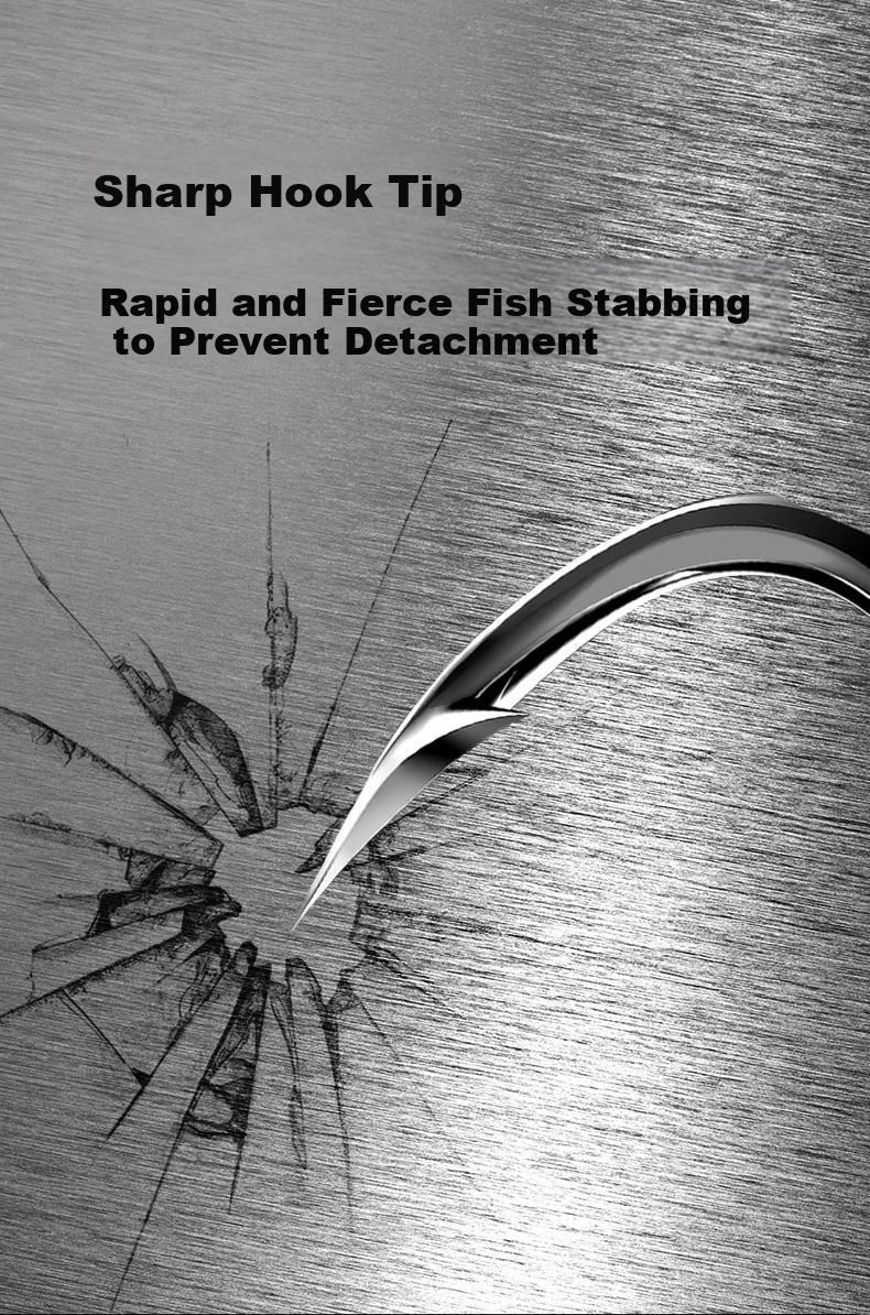 Diaoyuwang Pre-Tied Double Hook Anti-Tangle Fishing Rig with Golden Sleeves New Guandong Crucian Carp Hook, Iseni Barbed Hook #11 with #4 Leader Line 6