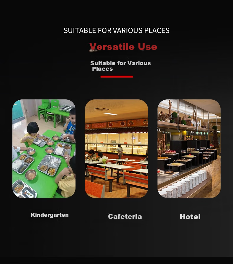 Jinwanfu Stainless Steel Steaming Tray, Commercial Steamer Pan, Commercial Tray for Steamed Rice Cabinet, 430 with Holes, 60*40*4.8cm, 0.7mm Thick 10