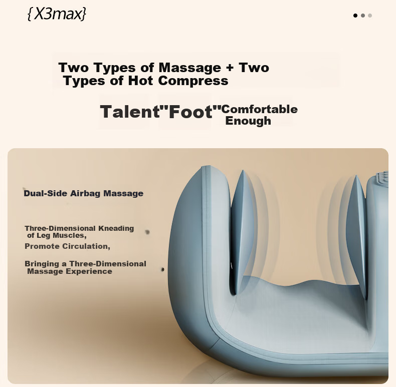 MIAOJIE [Mid-Autumn Festival Gift] X5 Leg Massager, Calf Massage Device, Airbag Kneading, Hot Compress, Leg Warmer, Muscle Relaxation, Slimming Leg Massager, Home Use, Practical 3