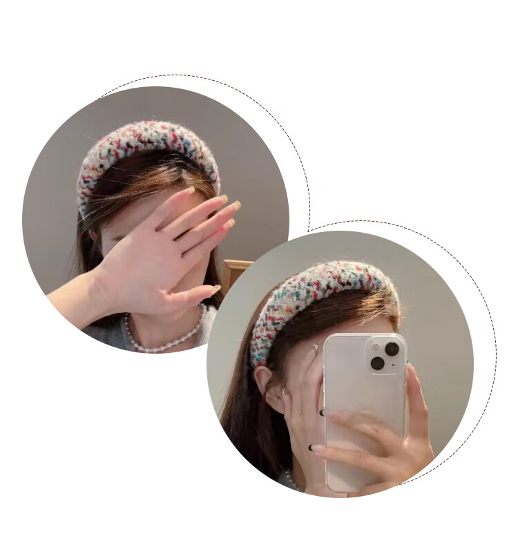 Banjeni Hair Clip and Headband for Women, Wide and High Crown with Teeth, Suitable for Short Hair, Gentle on Hair, Cute, Light Luxury, Minimalist, Premium Feel 21