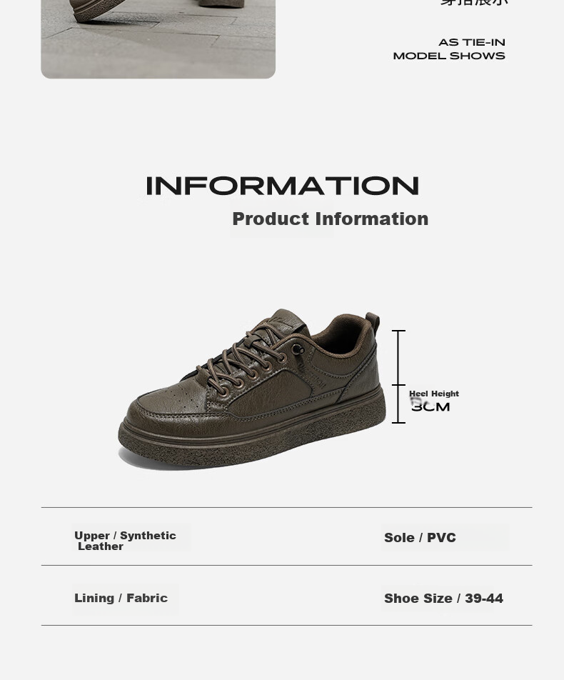 Huili Official Men's Shoes, Autumn And Winter New Casual Sports Leather Shoes, Slip-On Sneakers for Men, 2704 Black, Size 42 11