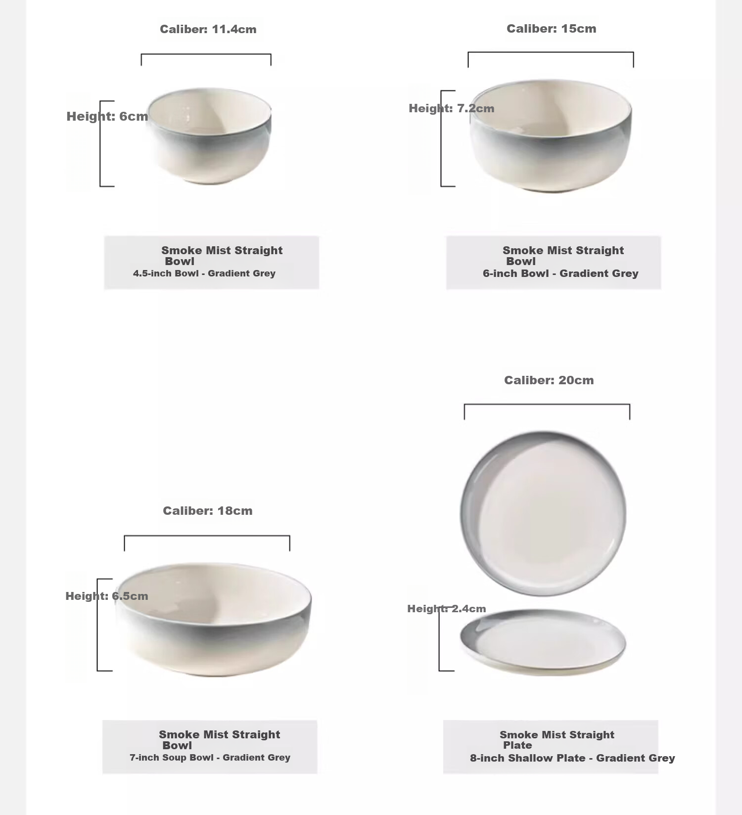 Mose Underglaze Color Ceramic Bowl And Plate Dinnerware Set for Home, Elegant Ceramic Tableware Complete Gift Box Set, Housewarming Gift, 66 Pieces 9