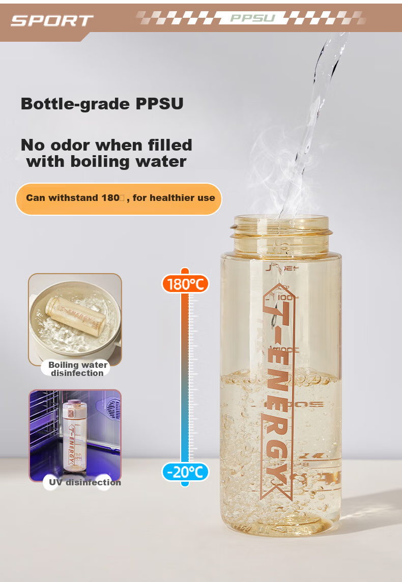 CICA Children's Student Water Bottle, School-Specific PPSU Sports Water Cup for Boys And Girls, Kindergarten Direct Drinking Water Bottle, Summer Use 3