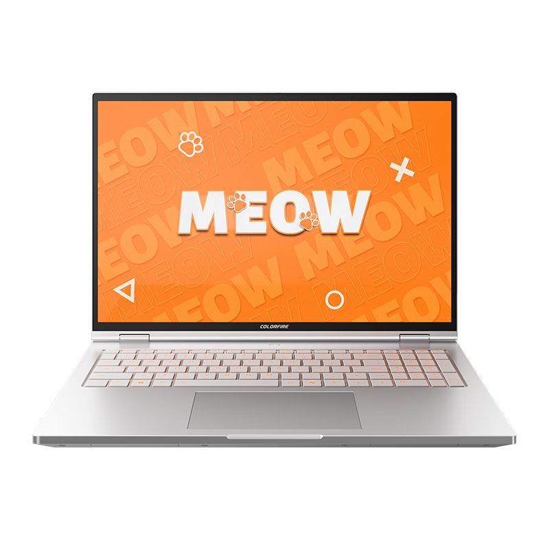 COLORFIRE MEOW Jujiaor R16 Ultra, Rainbow 16-Inch Ryzen R9 Gaming Laptop (R9 9850HX RTX5060 32G 1T)