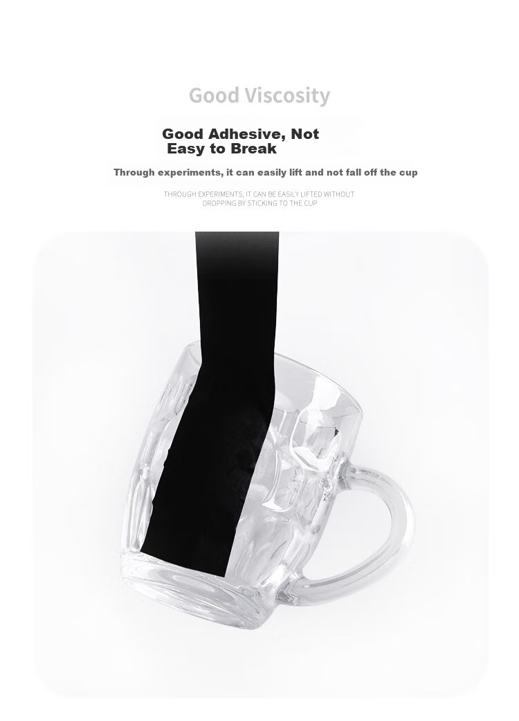 Yongguan Black Masking Tape, 3.0cm*25m*4 Rolls, Paint And Renovation Cover Tape, Art Seamless Tape, for Pindou Dou Ironing, DIY Auxiliary Tool 7