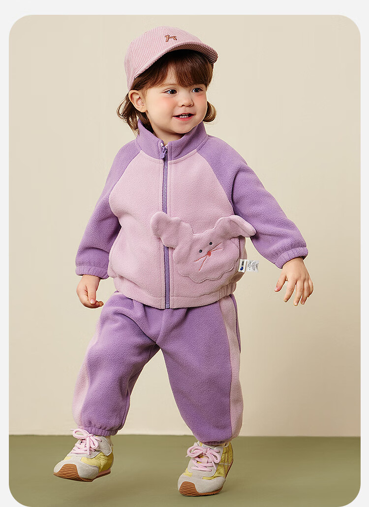 Minibala Kids Anti-Static Long Sleeve Set with Pants Winter 2025 1