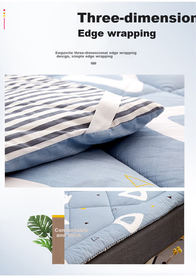Yunjin Cotton Mattress Pad, Xinjiang Cotton Wadding Mattress, All-Cotton Bed Mat, Double Warm Quilt, 5 Jin, 180*200 Cm, Jinguang 8