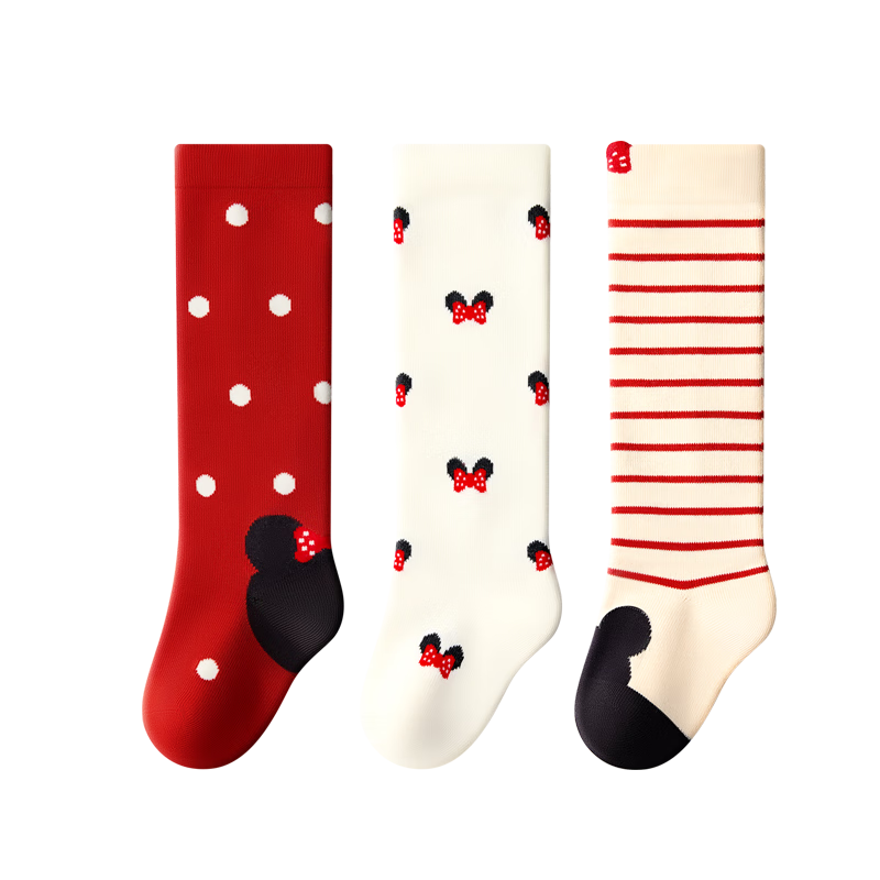 Baby Newborn Long Tube Socks Spring and Autumn Pure Cotton Over-the-Knee Non-Restrictive Socks for Girls 0-3 Months