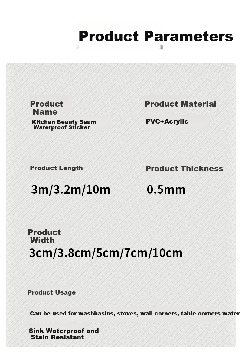 Mileqi Strong Adhesive Traceless Nano Tape, Waterproof, Stain-Resistant, Mold-Proof, Leaves No Residue When Removed, Easy to Clean with Wipe, 0.5mm Thick, 5cm Wide * 3 Meters Long - 3 Rolls 8