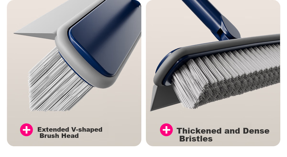 Sulida Multi-Purpose Cleaning Brush for Bathroom, Toilet, Floor, Gaps, Tiles And Walls - No Dead Angles, Cleaning Tool 7