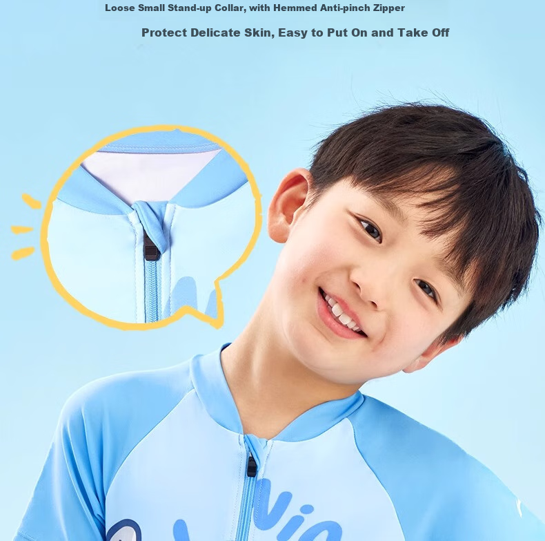 LI-NING Kids Swimsuit Girls Boys Toddler Fashion One-Piece Swimwear Size 130 6
