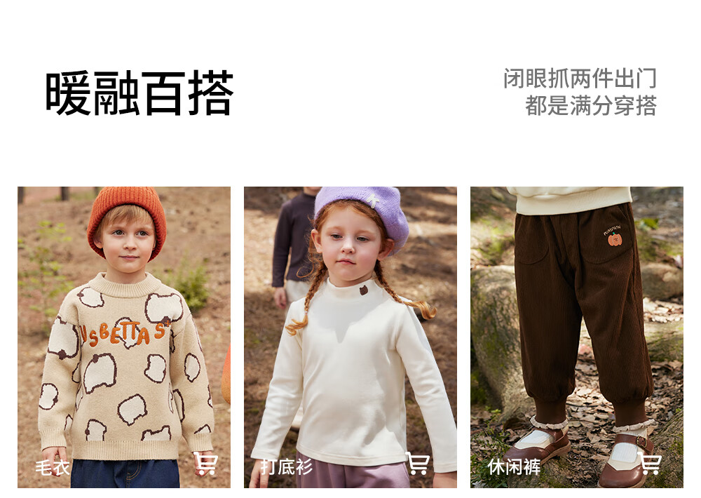 Betis Children's Sweater Knitwear Boys Girls Pure Cotton Warm Cartoon Jacket 2025 New Autumn Baby Top 1