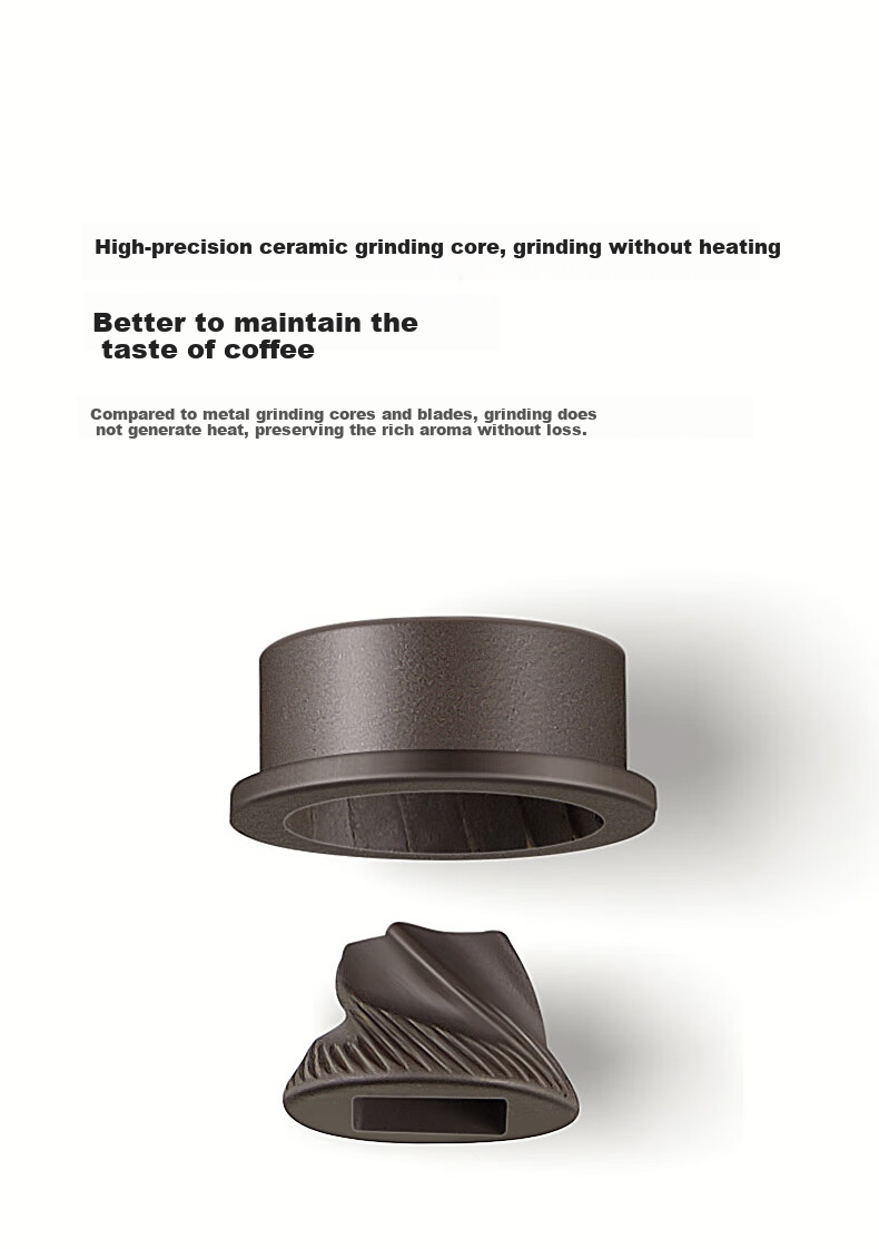SIMELO Electric Coffee Grinder, Portable Outdoor And Home Automatic Coffee Bean Grinder, Birthday Gift 5