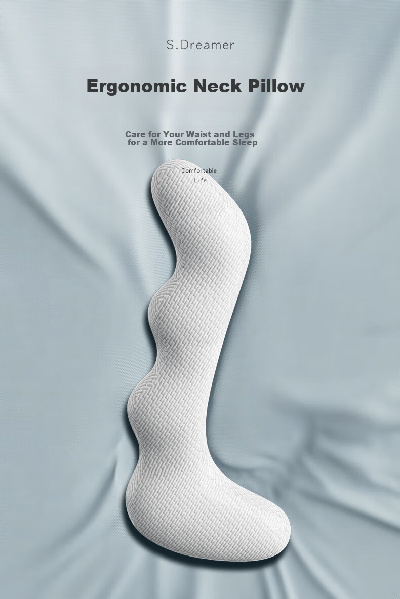 Jingmao Pillow for Sleeping, Bed Backrest, Leg Pillow, Long Body Pillow, Side Sleeper, Adult And Pregnant Women Backrest, Sleep Aid 1
