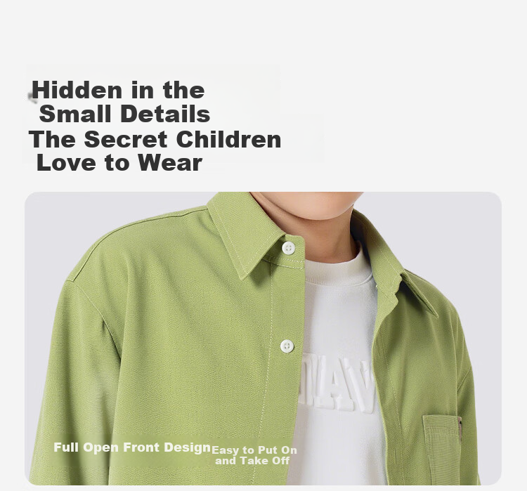 BALABALA Children's Long-Sleeve Shirt, Parent-Child Outfit, Autumn 2025, All-Cotton Brushed Fabric, Loose-Fitting, Skin-Friendly, 208325102202 7