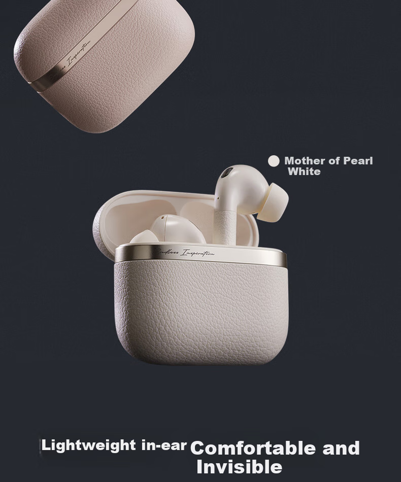 Manbuzhehuazai Evo Pro Wireless Bluetooth Headphones, Hybrid Active Noise Cancellation, Gold Standard Certified, Compatible with Apple, Huawei, Xiaomi, Misty Pink 7