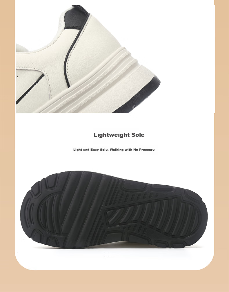 DAPHNE Thick-Soled White Sneakers for Women, 2026 New Summer Lace-Up Shoes, Fashionable Versatile Canvas Shoes for Wome 6