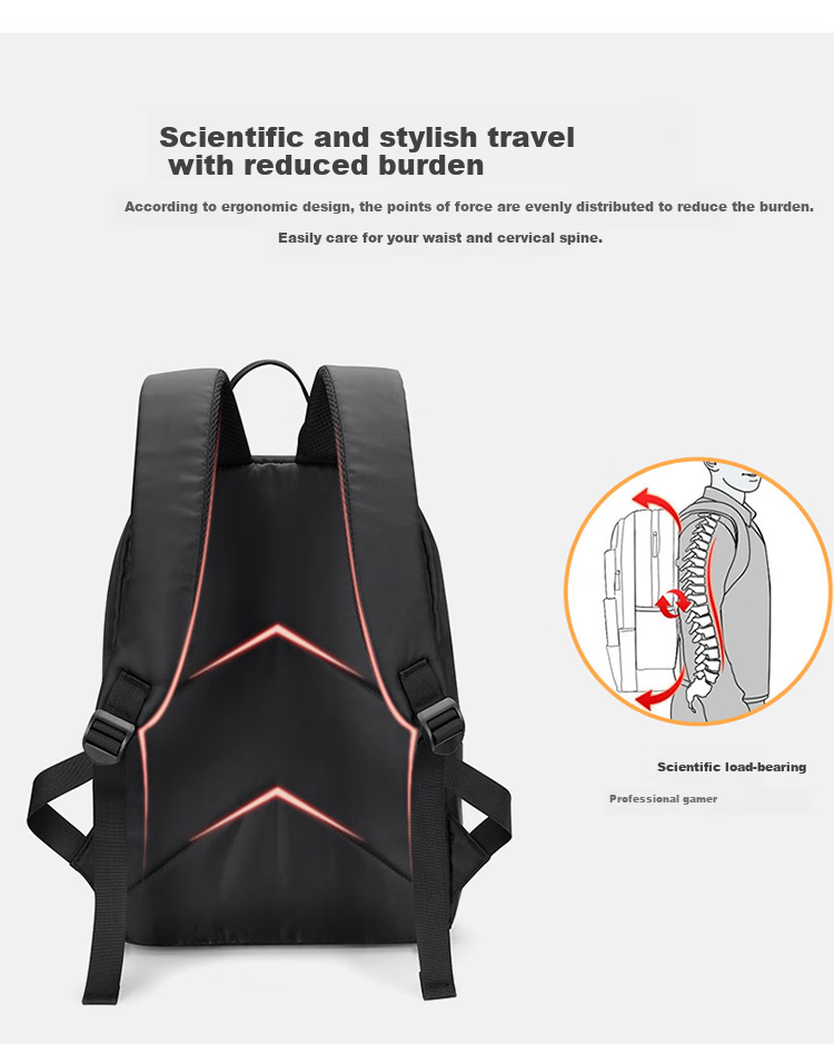 MEXICAN Backpack for Men And Women, Large Capacity Fashionable Casual Travel Laptop Bag for High School, College And Middle School Students 13